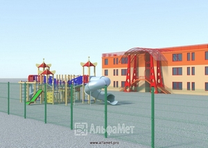 2D ограждения для школ и детских садов в Ханты-Мансийске
